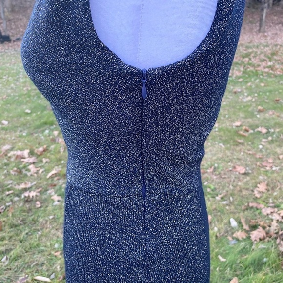 THML Dress Navy gold sparkles Women’s XSmall - Picture 8 of 10